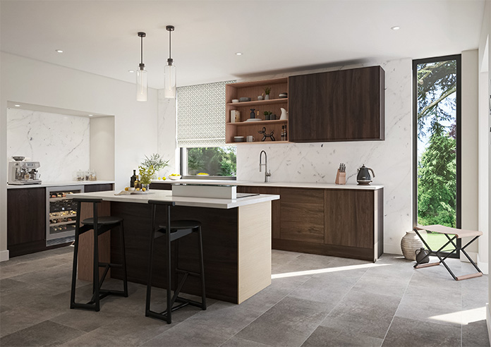 Hexgem, Pearl - Twist&Fit Roman Blind - Image 6